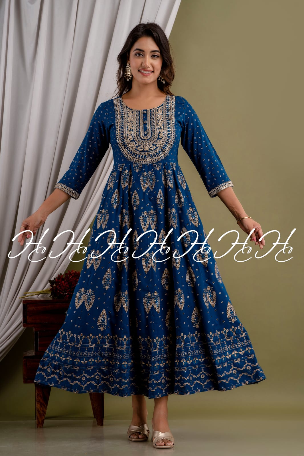 Azure Ethnic Wear Kurti Design